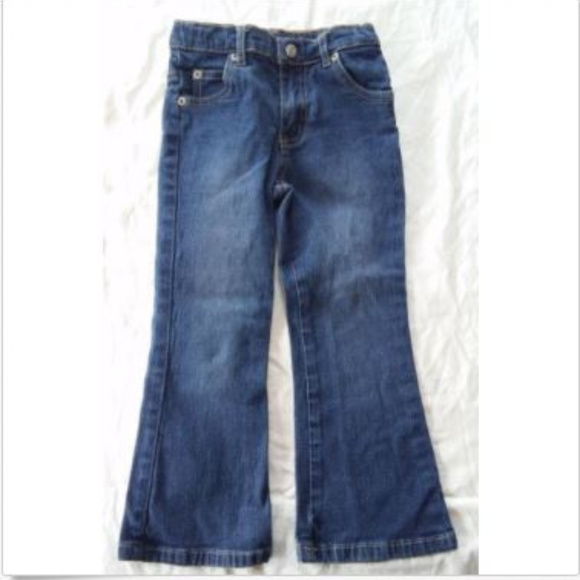 *The Children's Place ~ Dark Wash Flare Blue Jeans - Picture 2 of 6
